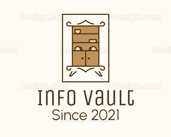 Wooden Ceramic Cabinet Logo