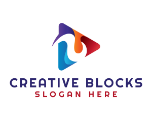 Creative Multimedia Player logo design