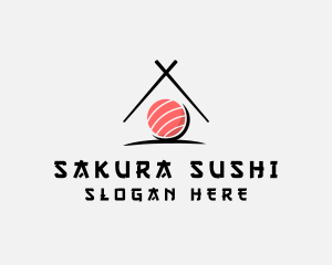 Japanese Maki House logo design