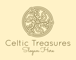 Vineyard Celtic Ornament  logo design