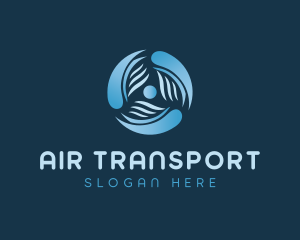 Propeller Air Conditioning logo design