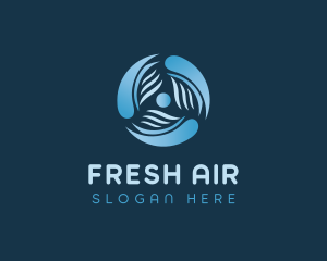 Propeller Air Conditioning logo design