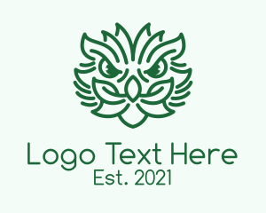 Green Plant Dragon  logo