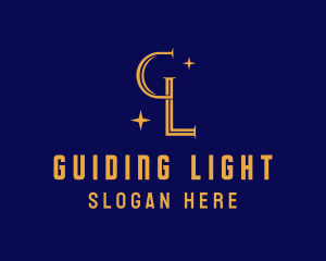 Elegant Luxury Sparkle logo design