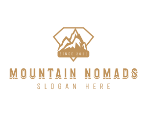 Mountain Summit Hike logo design