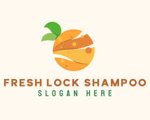 Fresh Slice Fruit logo design