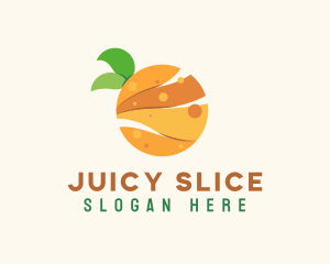 Fresh Slice Fruit logo design