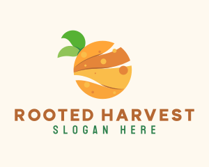 Fresh Slice Fruit logo design