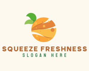 Fresh Slice Fruit logo design