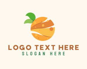 Fresh - Fresh Slice Fruit logo design