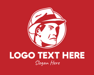 Workforce - Red Man Hat logo design