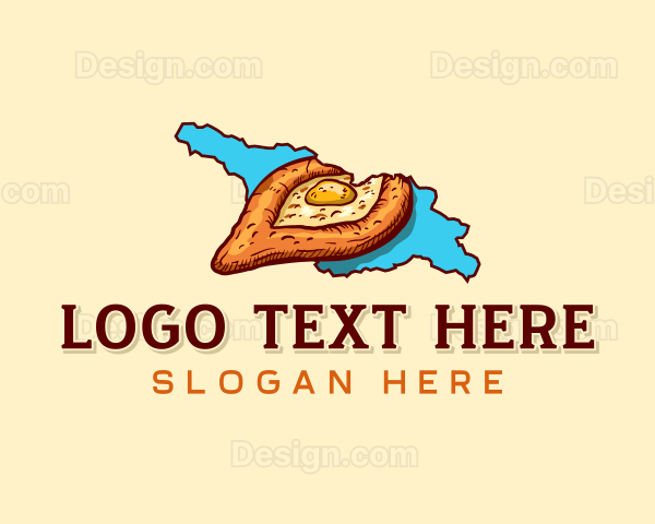 Georgia Khachapuri Snack Logo