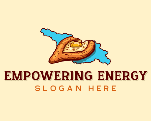 Georgia Khachapuri Snack Logo