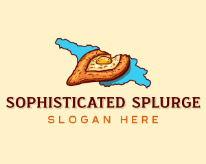 Georgia Khachapuri Snack Logo