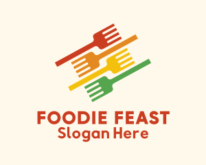 Diagonal Fork Placement logo