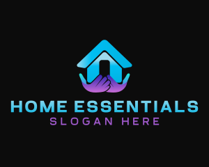 Home Hand Care logo design