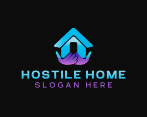 Home Hand Care logo design