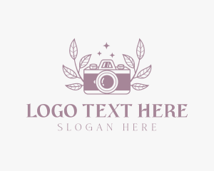 Vintage Photographer Camera logo