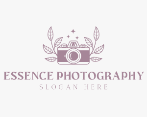 Vintage Photographer Camera logo