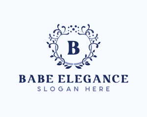 Floral Organic Ornament logo design