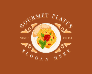 Spaghetti Pasta Restaurant logo design