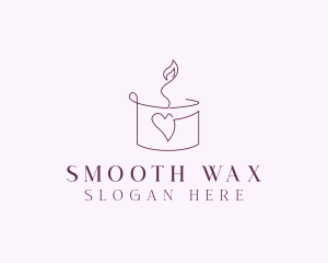 Candle Wax Decor logo design