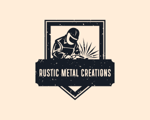 Rustic Welding Ironwork  logo design