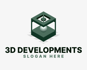 3D Machine Printer logo