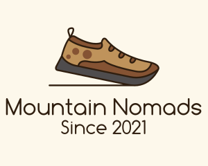 Brown Trail Shoe logo design