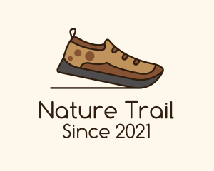 Brown Trail Shoe logo design