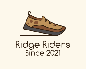 Brown Trail Shoe logo design