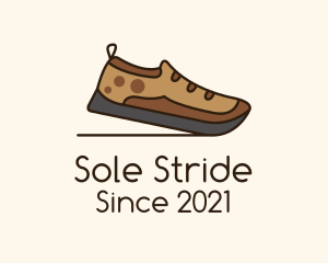 Brown Trail Shoe logo design