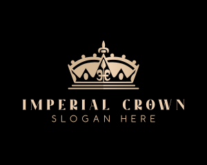 Beauty Pageant Crown logo design