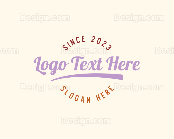 Stylish Clothing Shop Logo