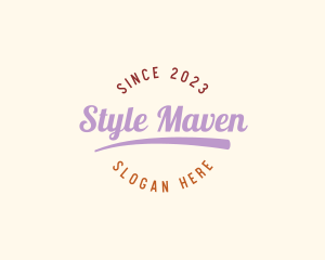 Stylish Clothing Shop logo design