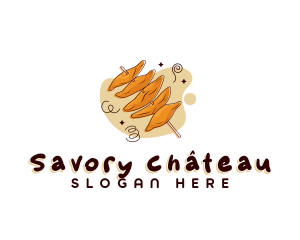 Filipino Kikiam Snack logo design