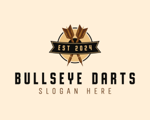 Dart Team Championship logo design