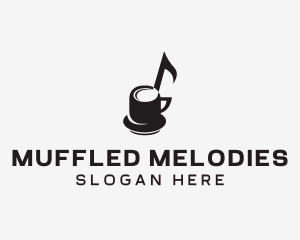 Musical Cup Cafe logo design