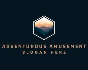 Outdoor Mountain Adventure logo design