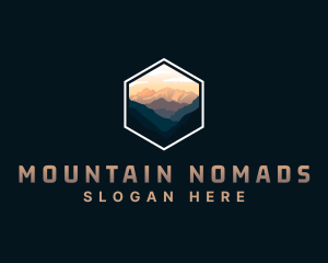 Outdoor Mountain Adventure logo design