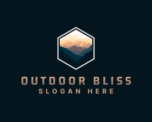 Outdoor Mountain Adventure logo design