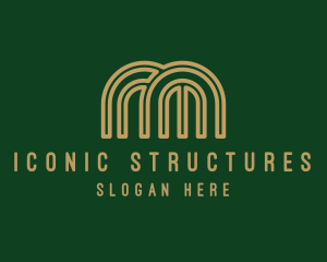 Dome Structure Property  logo design