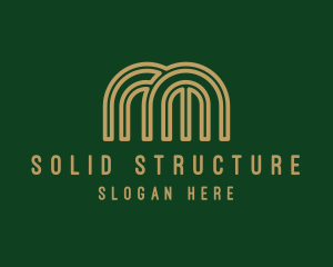 Dome Structure Property  logo design