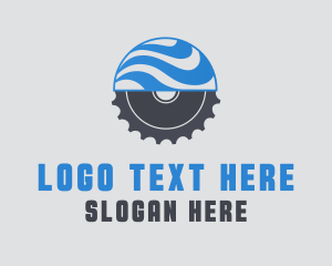 Global Cog Wheel Gear logo