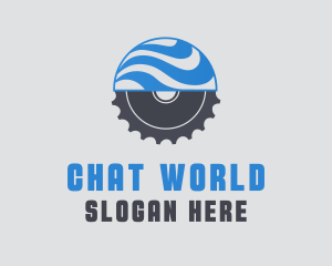 Global Cog Wheel Gear logo design