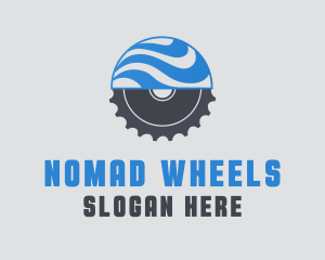 Global Cog Wheel Gear logo design