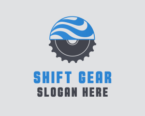 Global Cog Wheel Gear logo design