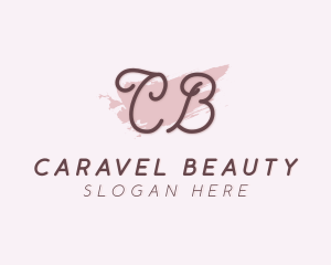 Feminine Brush Cosmetics logo design