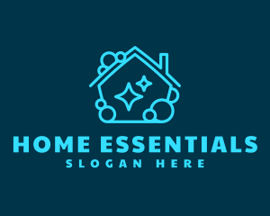 Clean House Housekeeping logo design