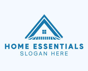 Blue Home Real Estate logo design